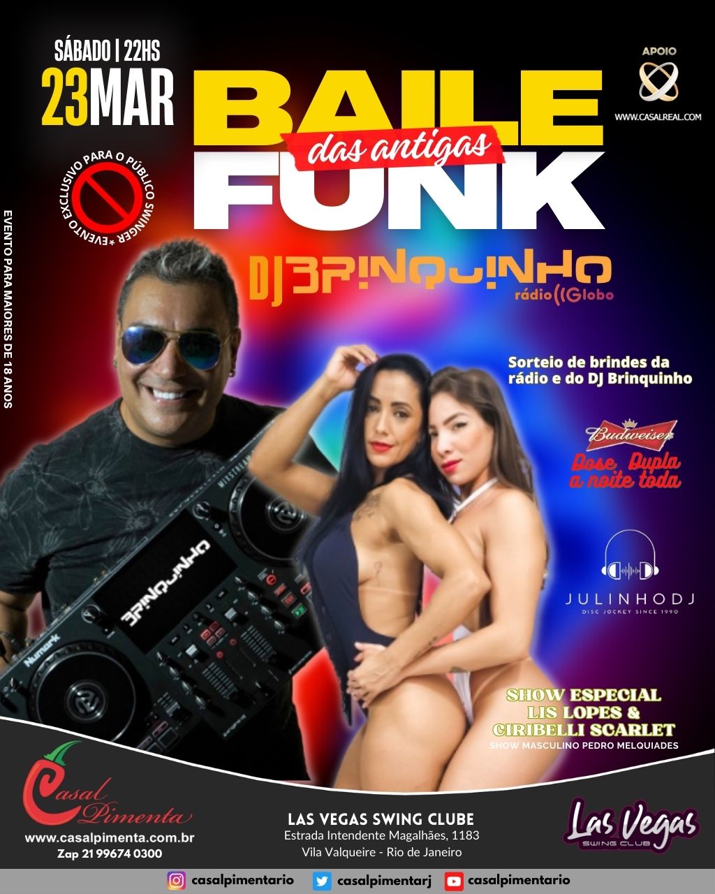 23/03 Baile Funk das Antigas