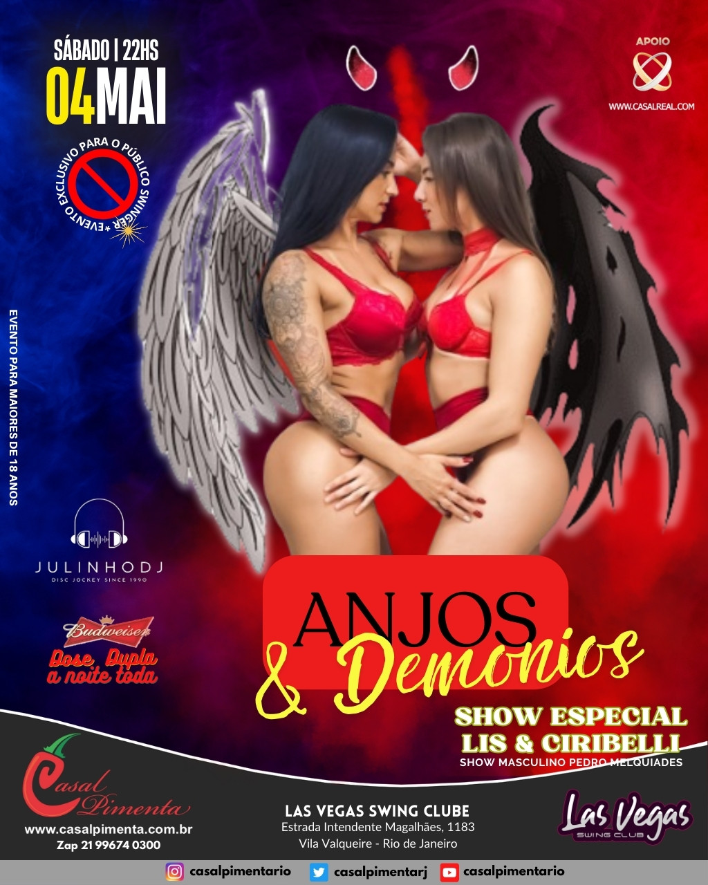 04/05 Festa Anjos e Demônios