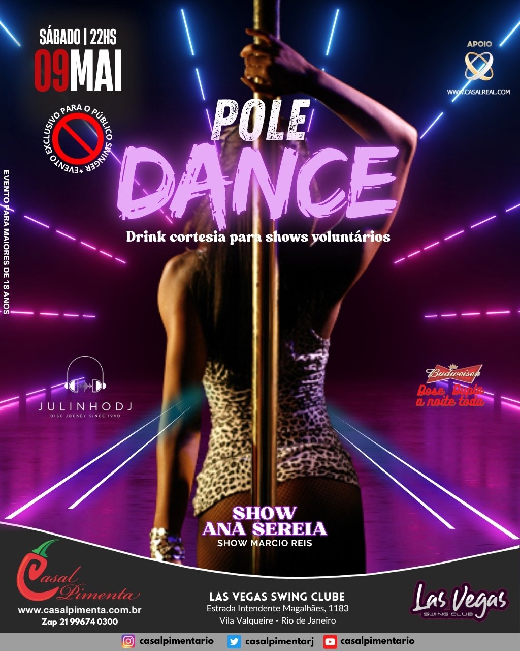 09/05 Noite do Pole Dance