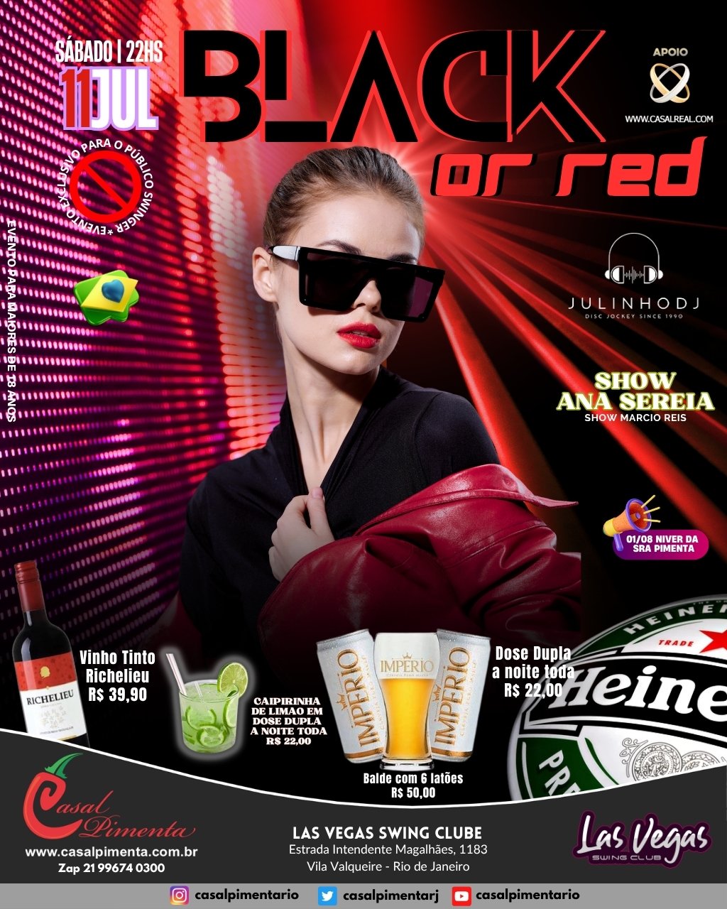 11/07 Festa Black or Red